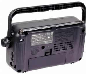 Купить Радиоприемник Panasonic RF-2400EG-K черный